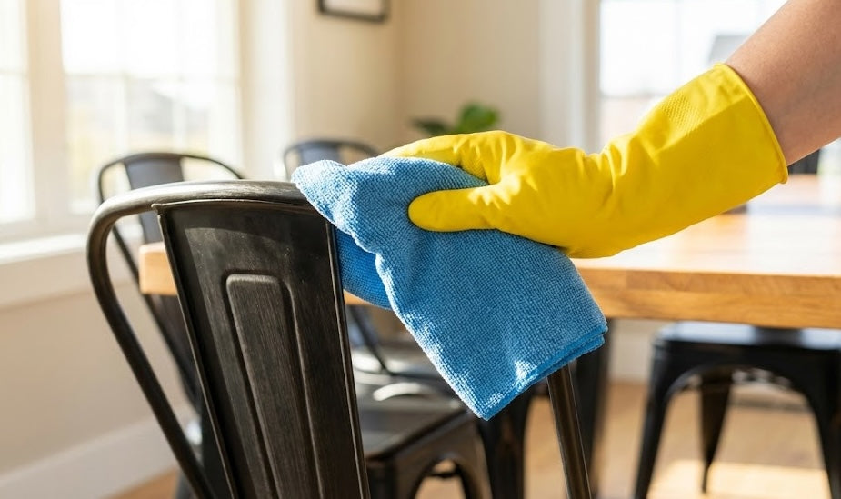 Metal Sandalyelerde Temizlik Nasıl Yapılır?