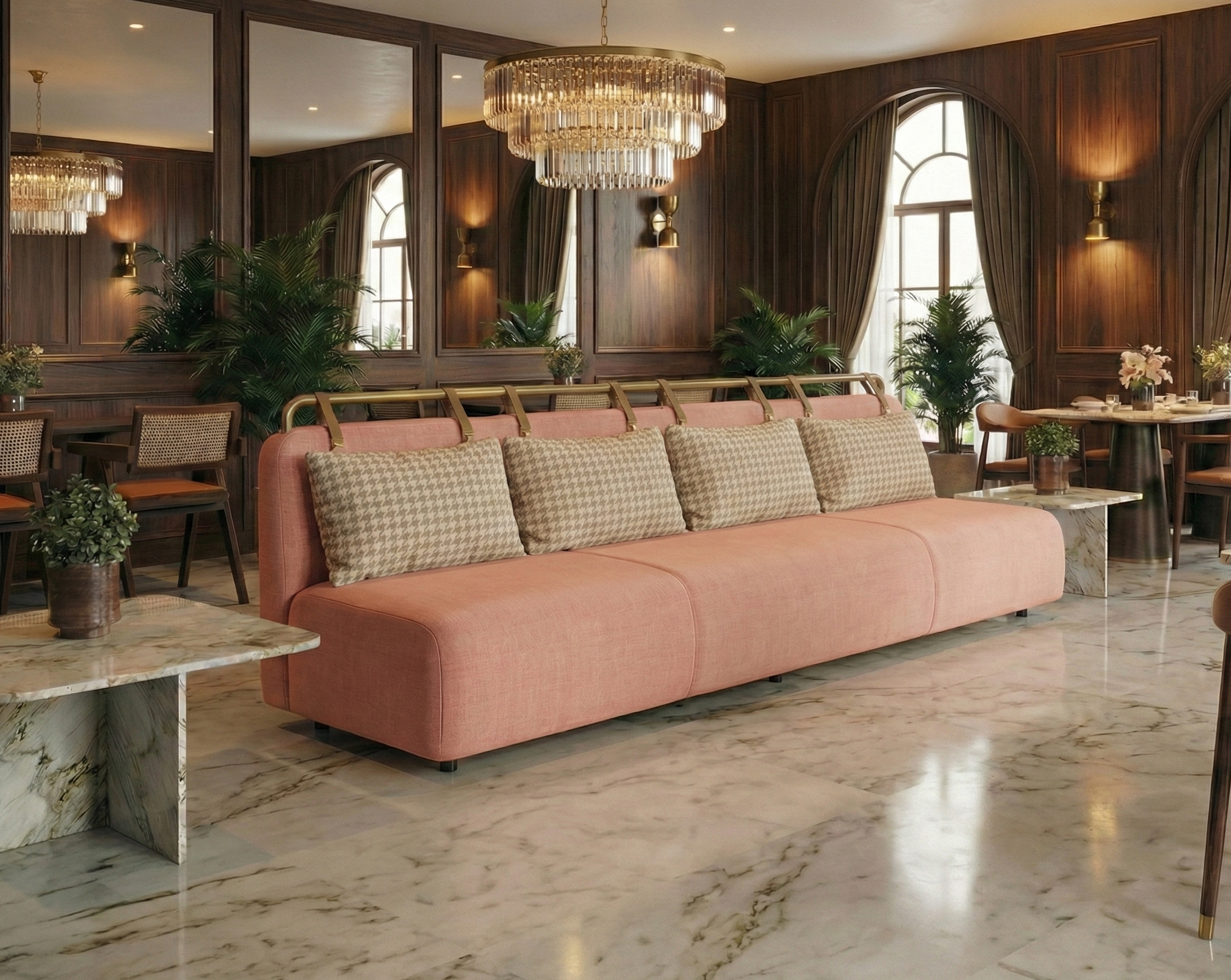 Cafe Sedir Modelleri ve Özel Üretim Restoran Loca İmalatları