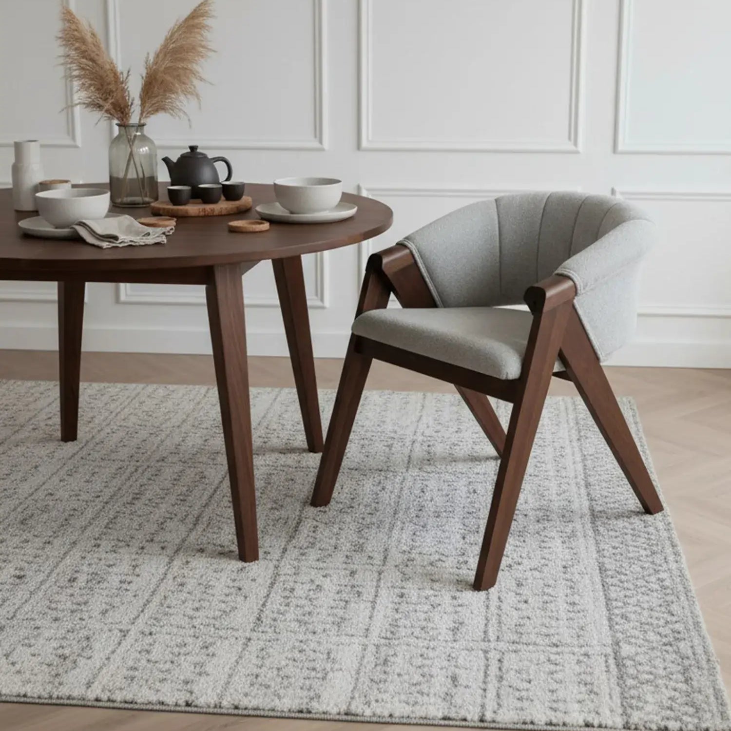 Cosma Modern Masif Ahşap Sandalye