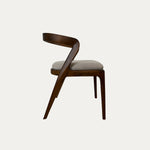 Akrep Masif Ahşap Bükümlü Sandalye - Evimlüks