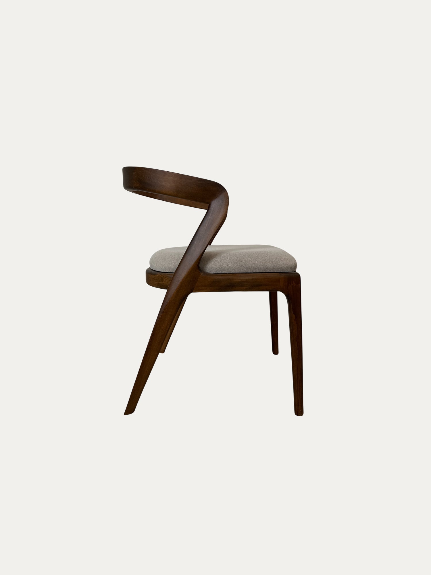 Akrep Masif Ahşap Bükümlü Sandalye - Evimlüks