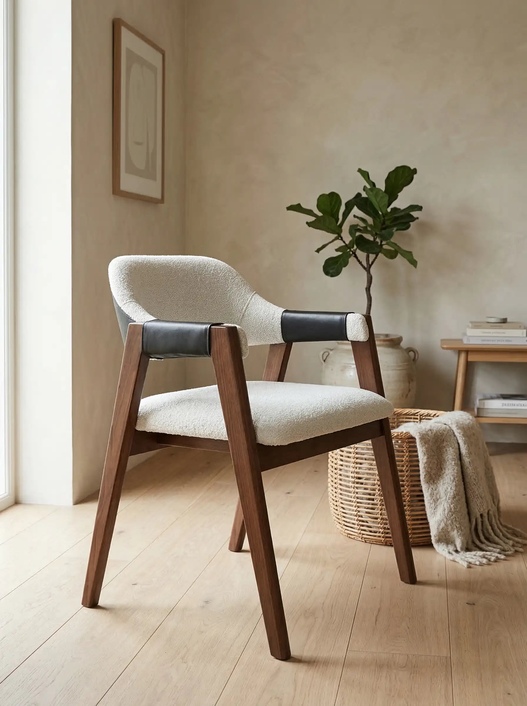 Balance Kollu Ahşap Sandalye