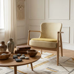 Sunlight Mid - century Ahşap Berjer - Evimlüks