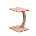 Ham Ahşap Dikdörtgen C Sehpa - Evimlüks