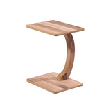 Ham Ahşap Dikdörtgen C Sehpa - Evimlüks