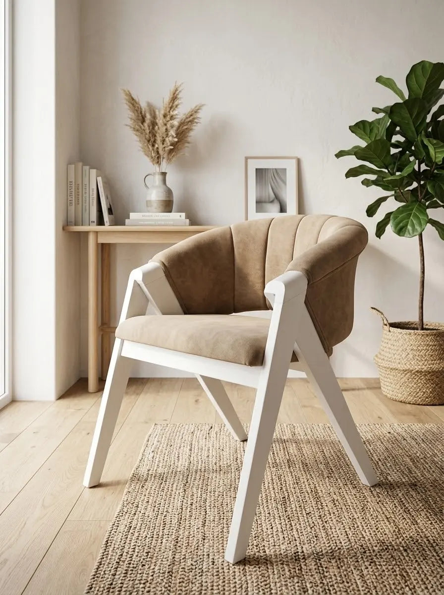 Cosma Modern Masif Ahşap Sandalye