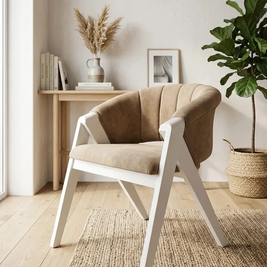 Cosma Modern Masif Ahşap Sandalye