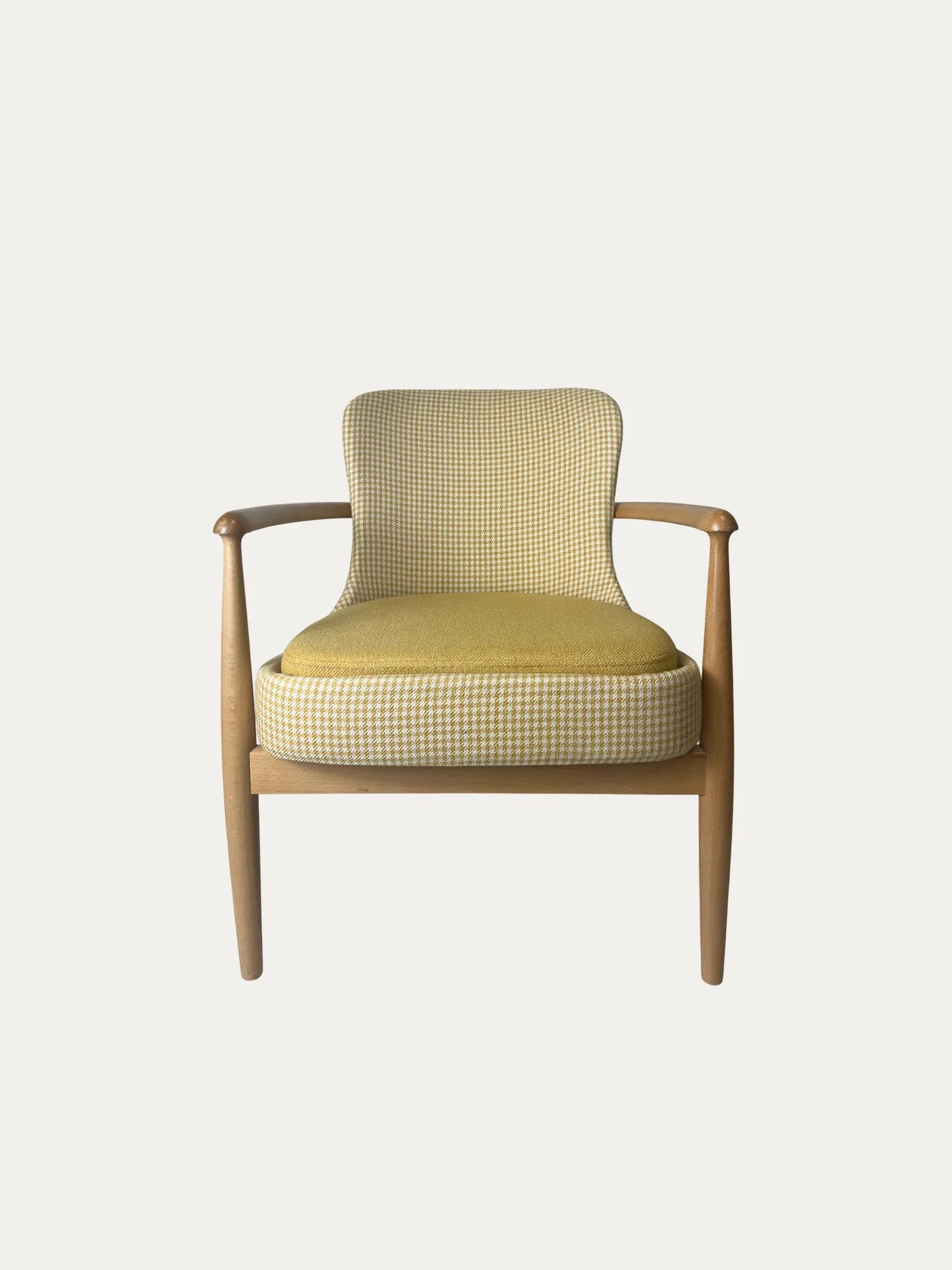 Sunlight Mid - century Ahşap Berjer - Evimlüks