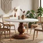 Ham Masif Dünya Torna Masa Ayağı - Evimlüks