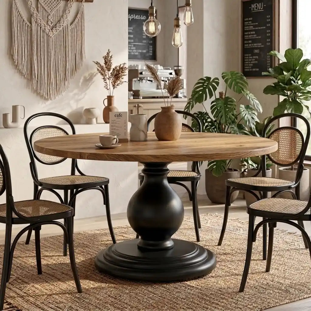 dünya torna masif ahşap lake masa ayağı