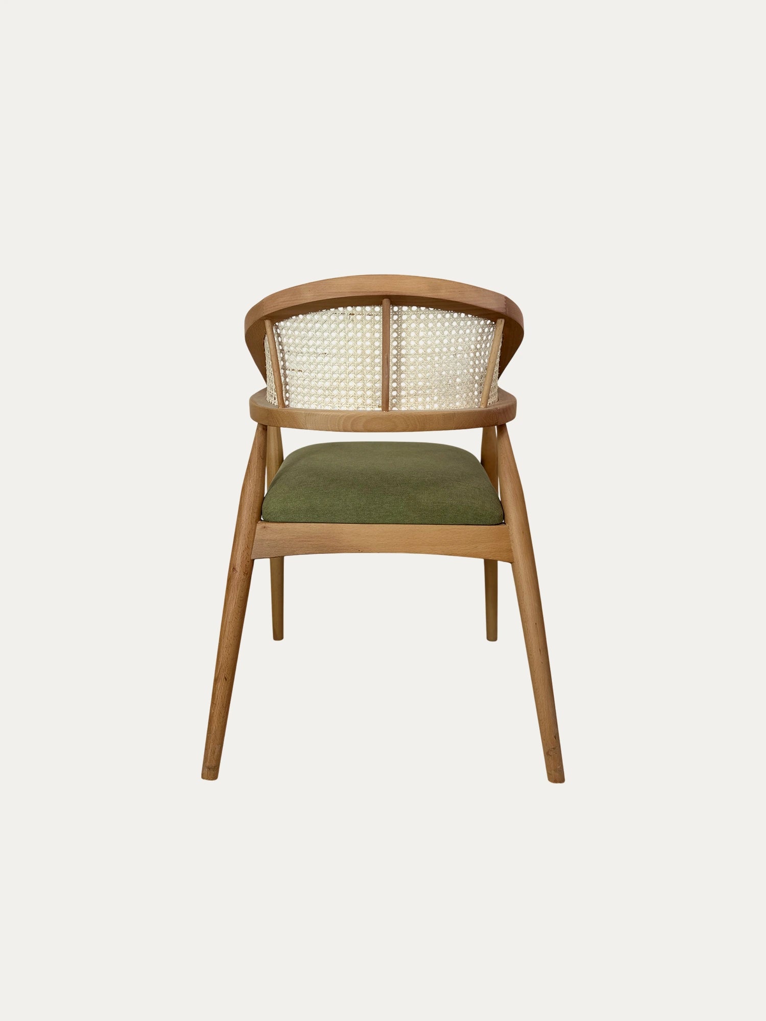 Gazelle Hazeran sırtlı Masif Ahşap Sandalye - Evimlüks