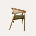 Gazelle Hazeran sırtlı Masif Ahşap Sandalye - Evimlüks