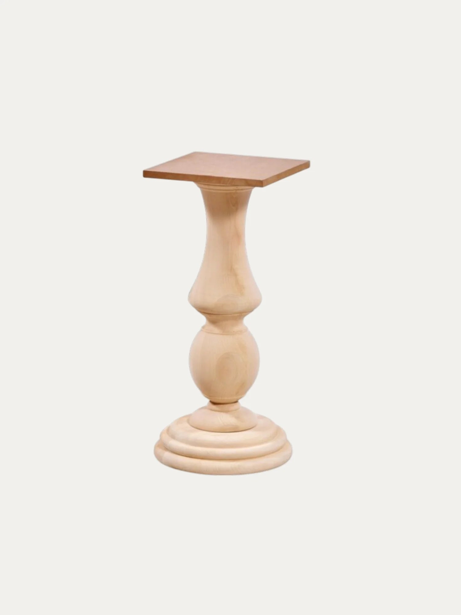 Ham Ahşap Fiskos Kafe Masa Ayağı - Evimlüks