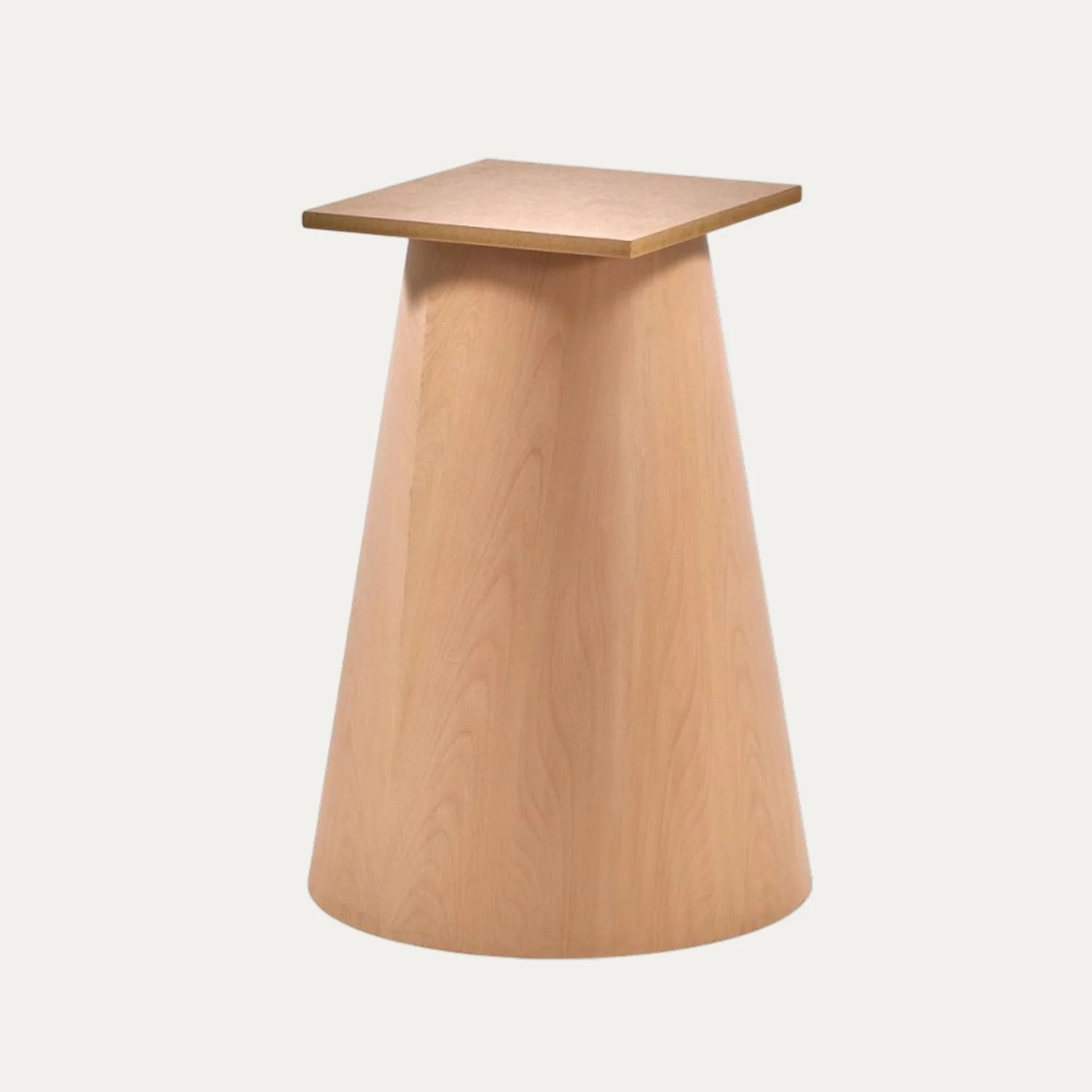 Ham Ahşap Konik Masa Ayağı - Evimlüks