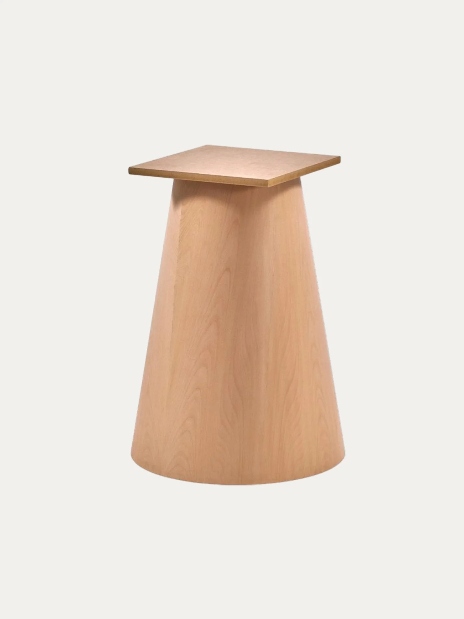 Ham Ahşap Konik Masa Ayağı - Evimlüks