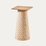 Ham Masif Ihlamur Wabi - Sabi Masa Ayağı - Evimlüks