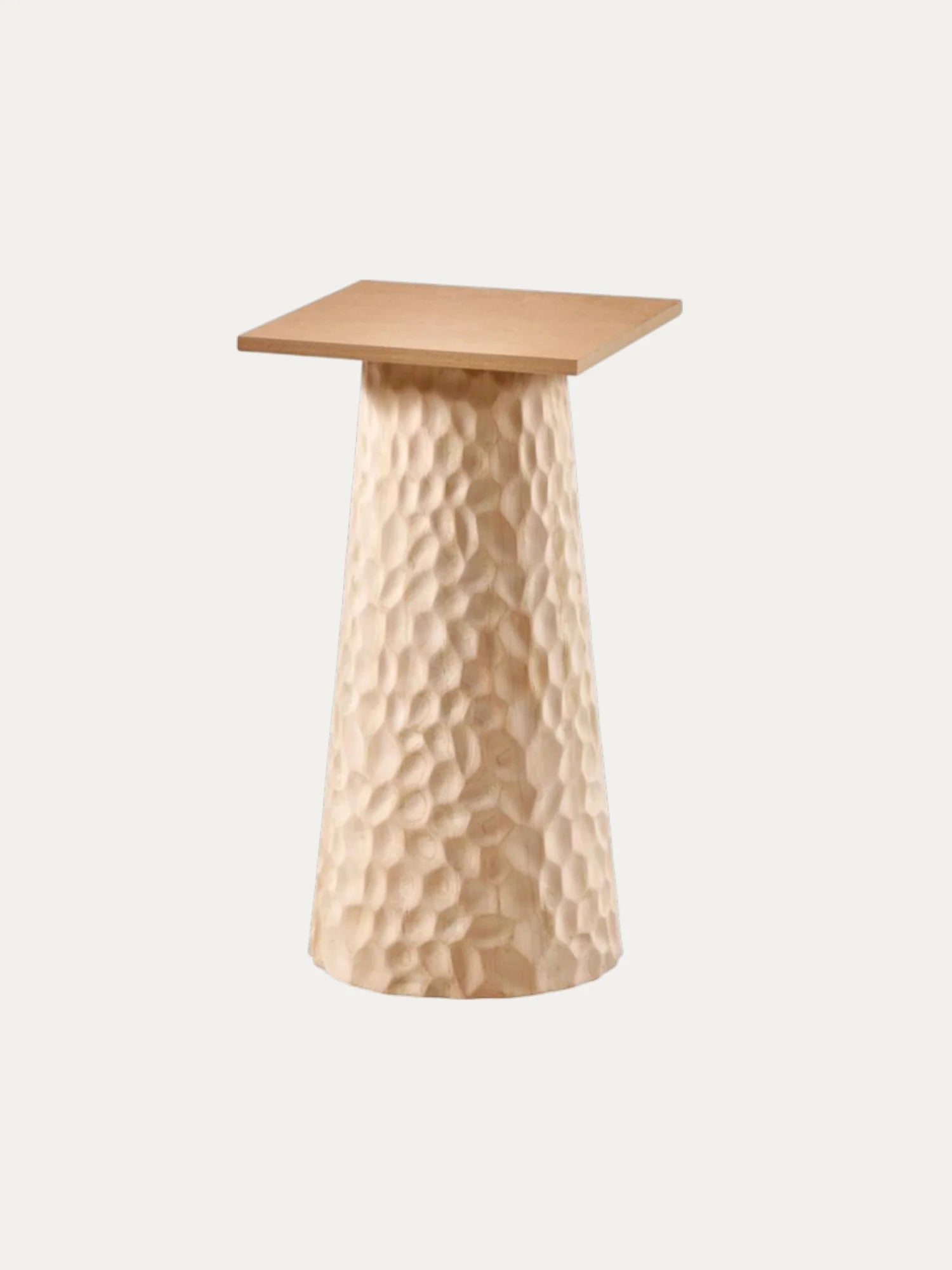 Ham Masif Ihlamur Wabi - Sabi Masa Ayağı - Evimlüks