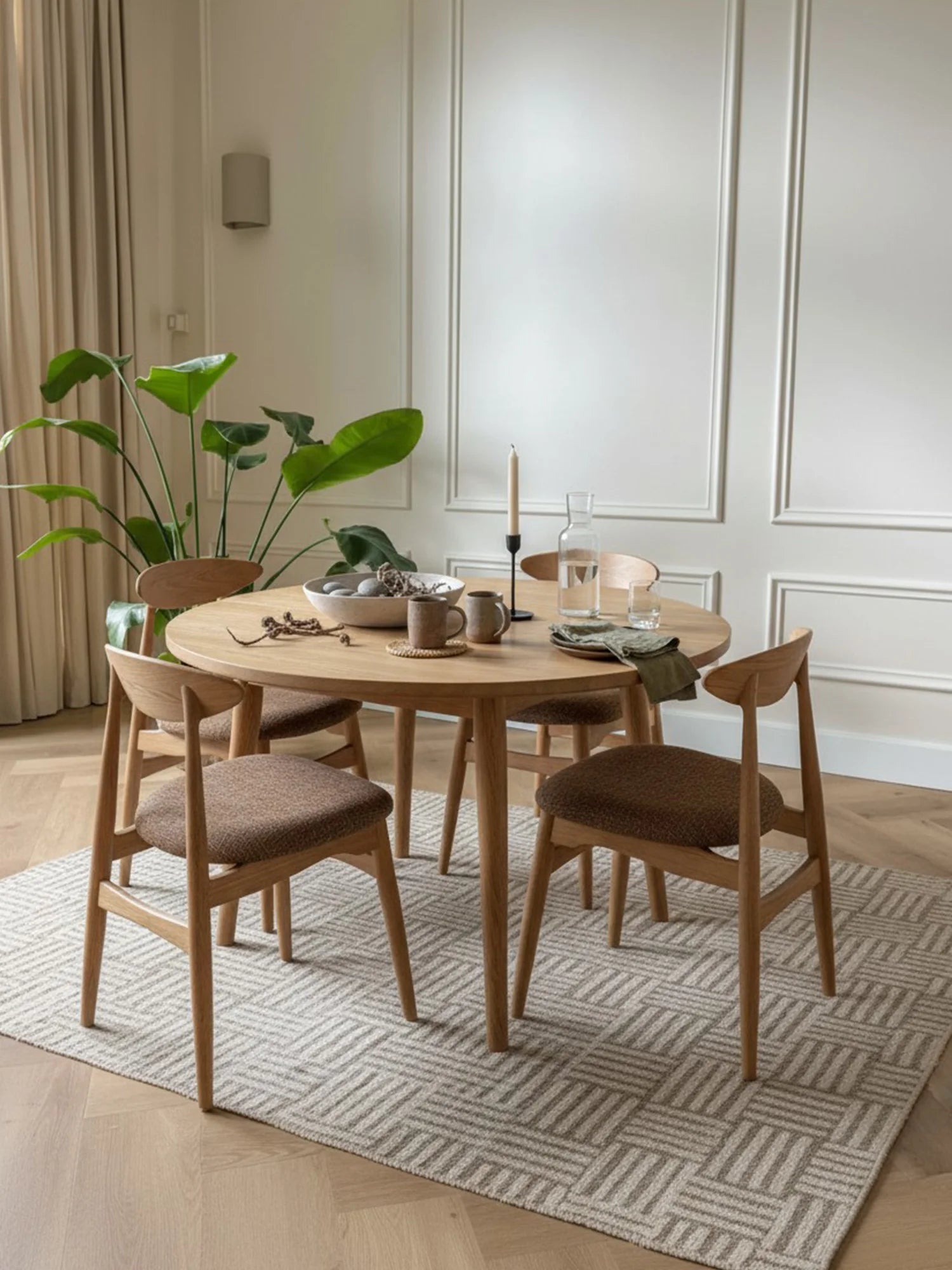 Rams Minimalist Ahşap Sandalye - Evimlüks