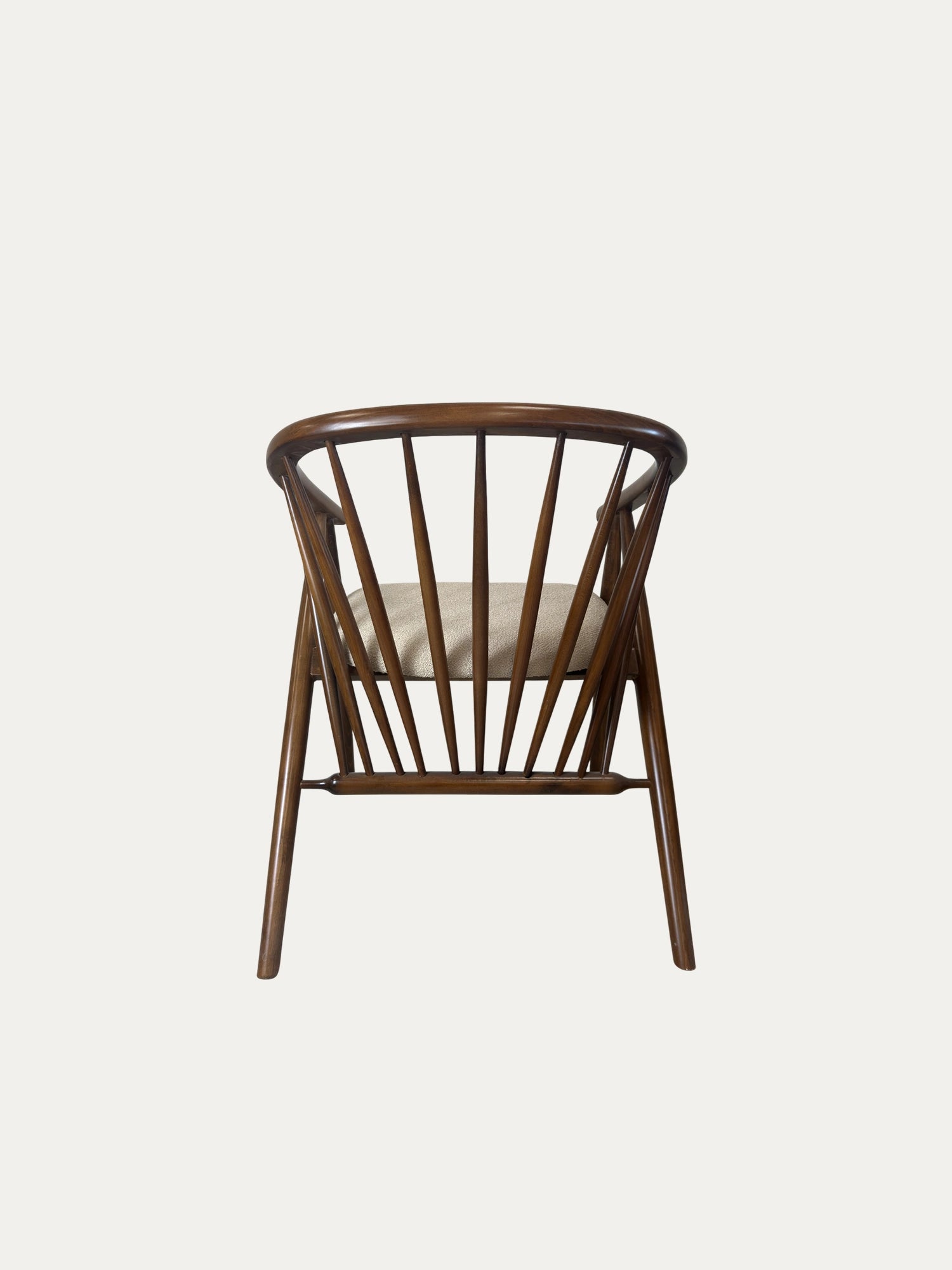 Kaburga İkonik Masif Ahşap Sandalye - Evimlüks