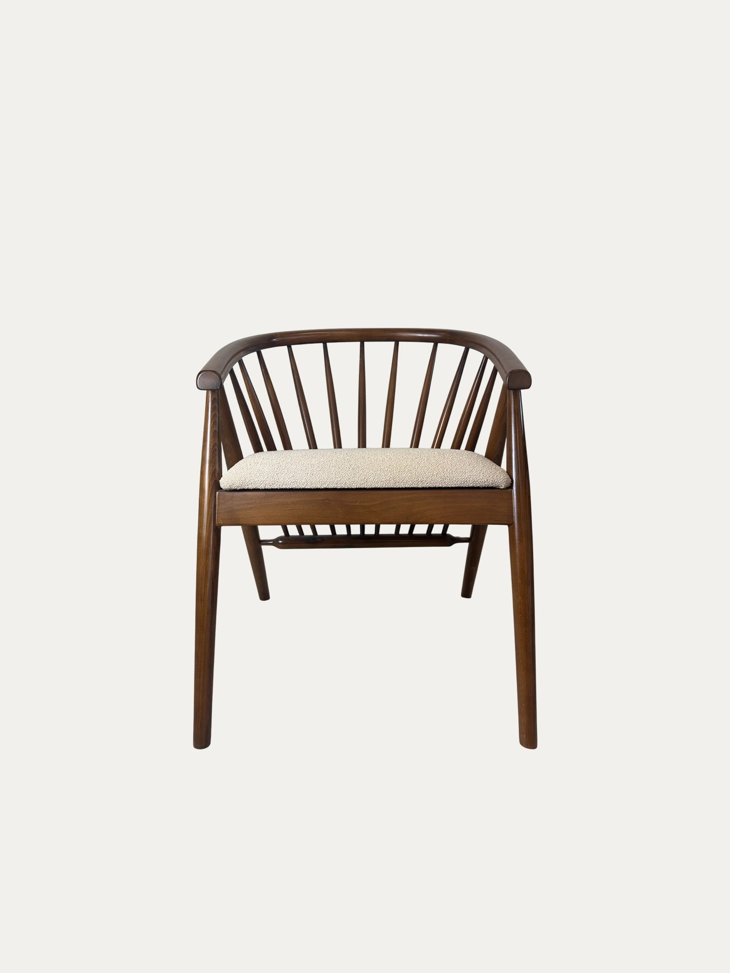 Kaburga İkonik Masif Ahşap Sandalye - Evimlüks