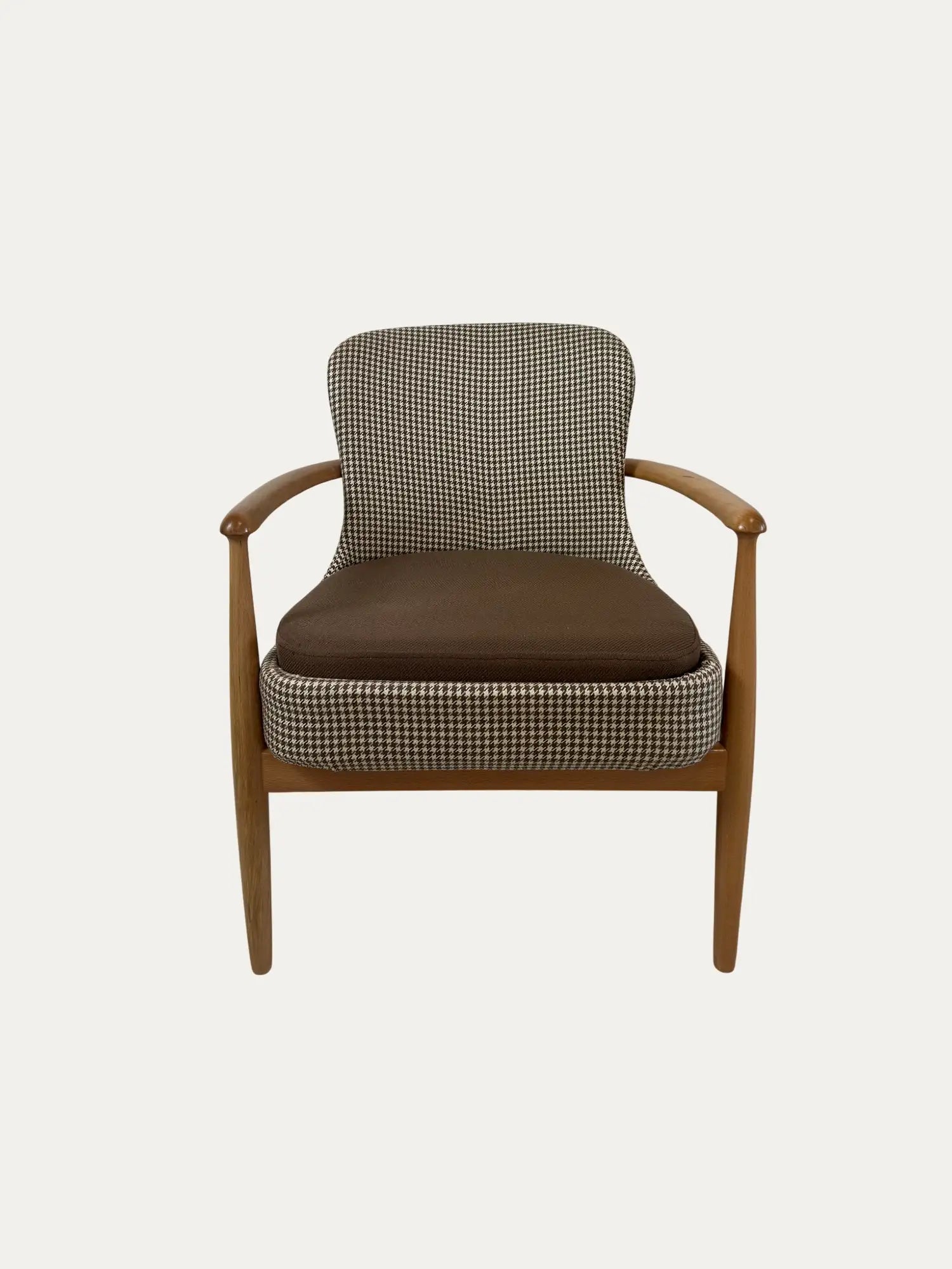 Sunlight Mid - century Ahşap Berjer - Evimlüks