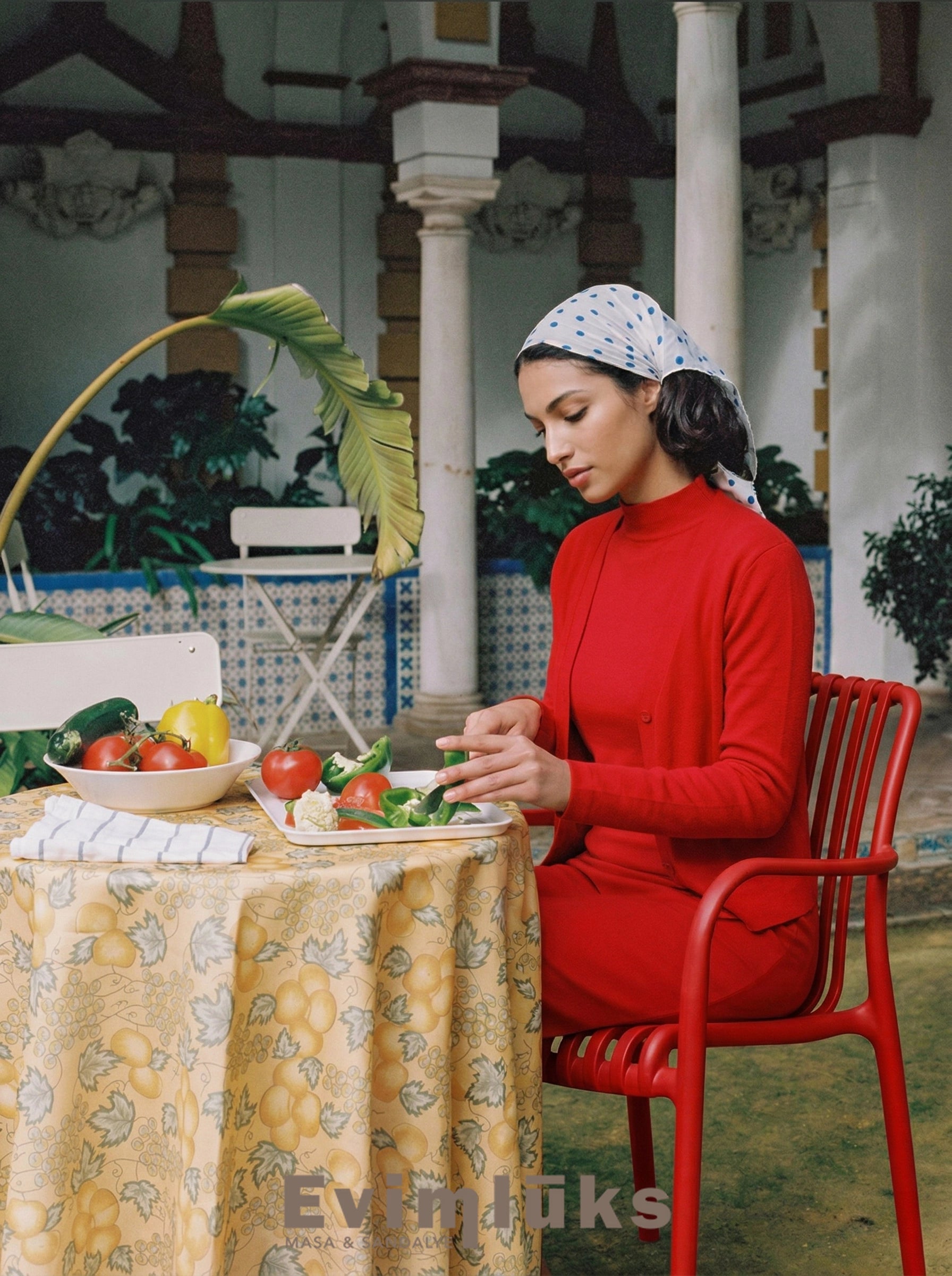 Veneto Modern Kollu Plastik Sandalye