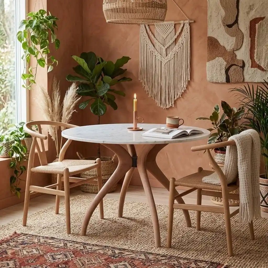 Ham Masif Ahtapot Masa Ayağı - Evimlüks