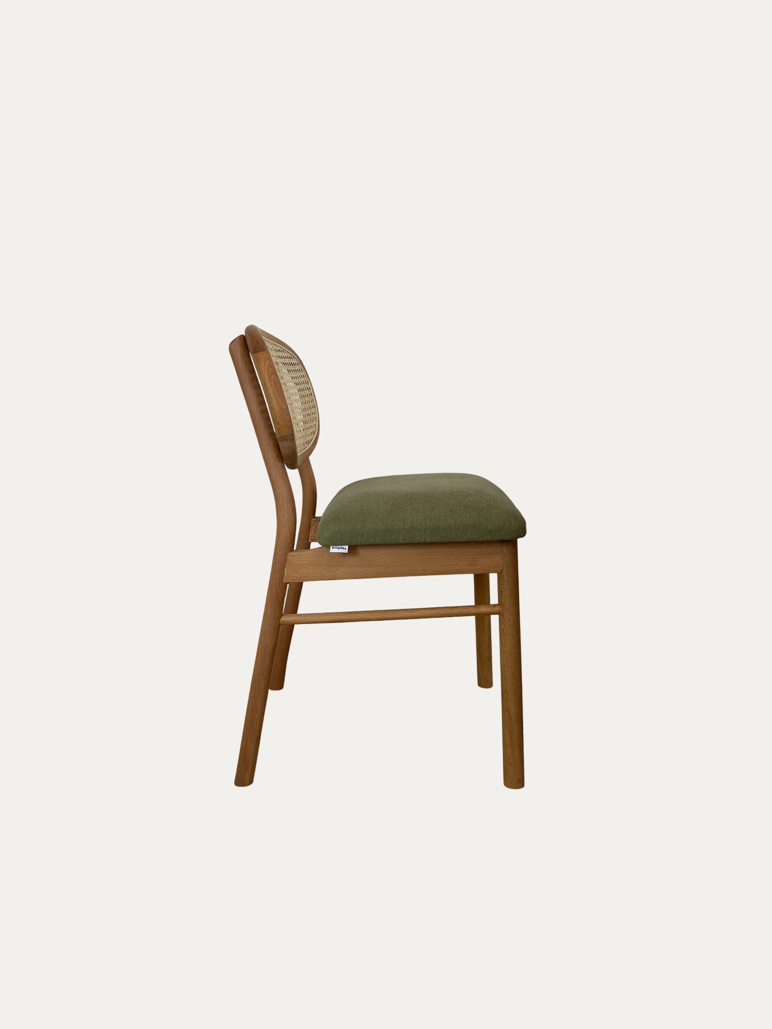 Miami Hazeran Sırtlı Masif Ahşap Sandalye - Evimlüks