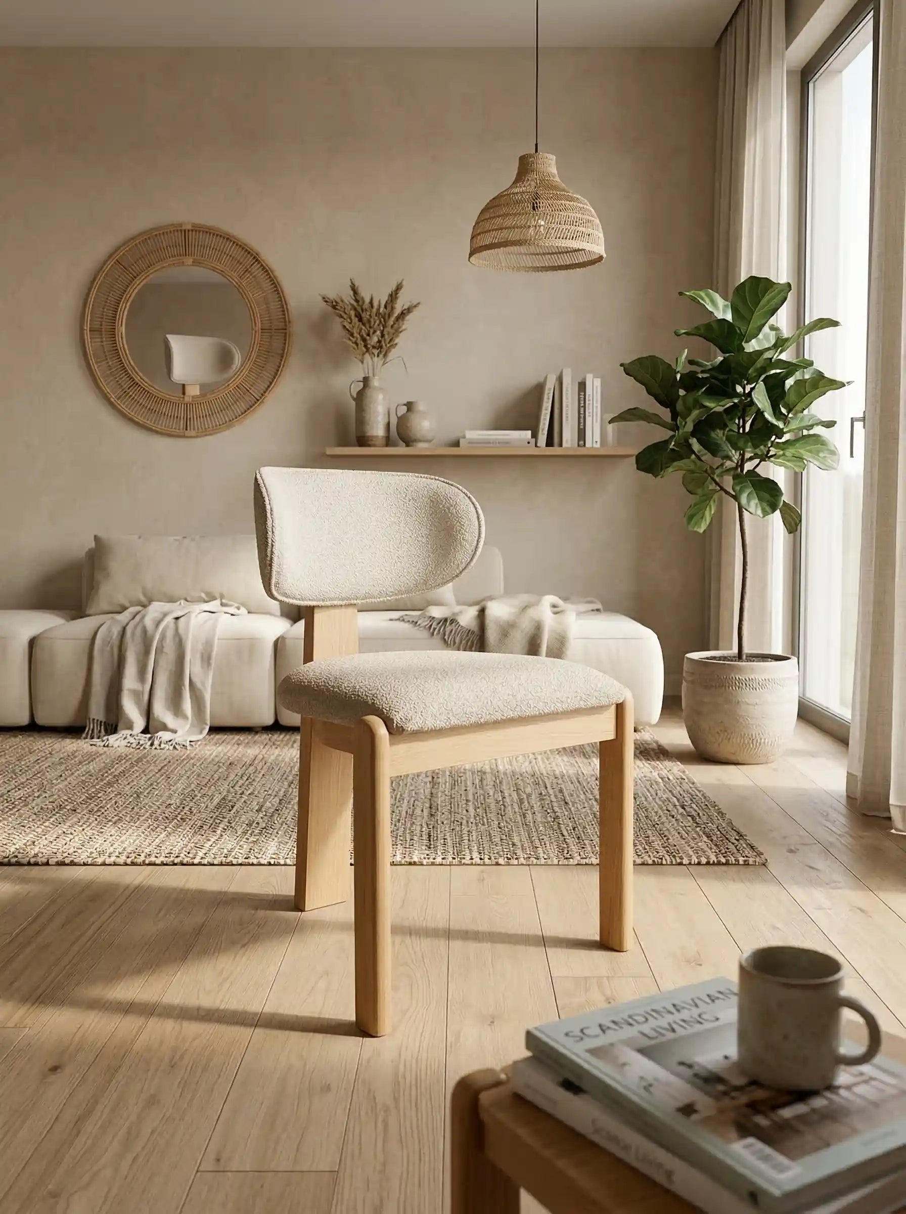 Paladin Modern Ahşap Sandalye