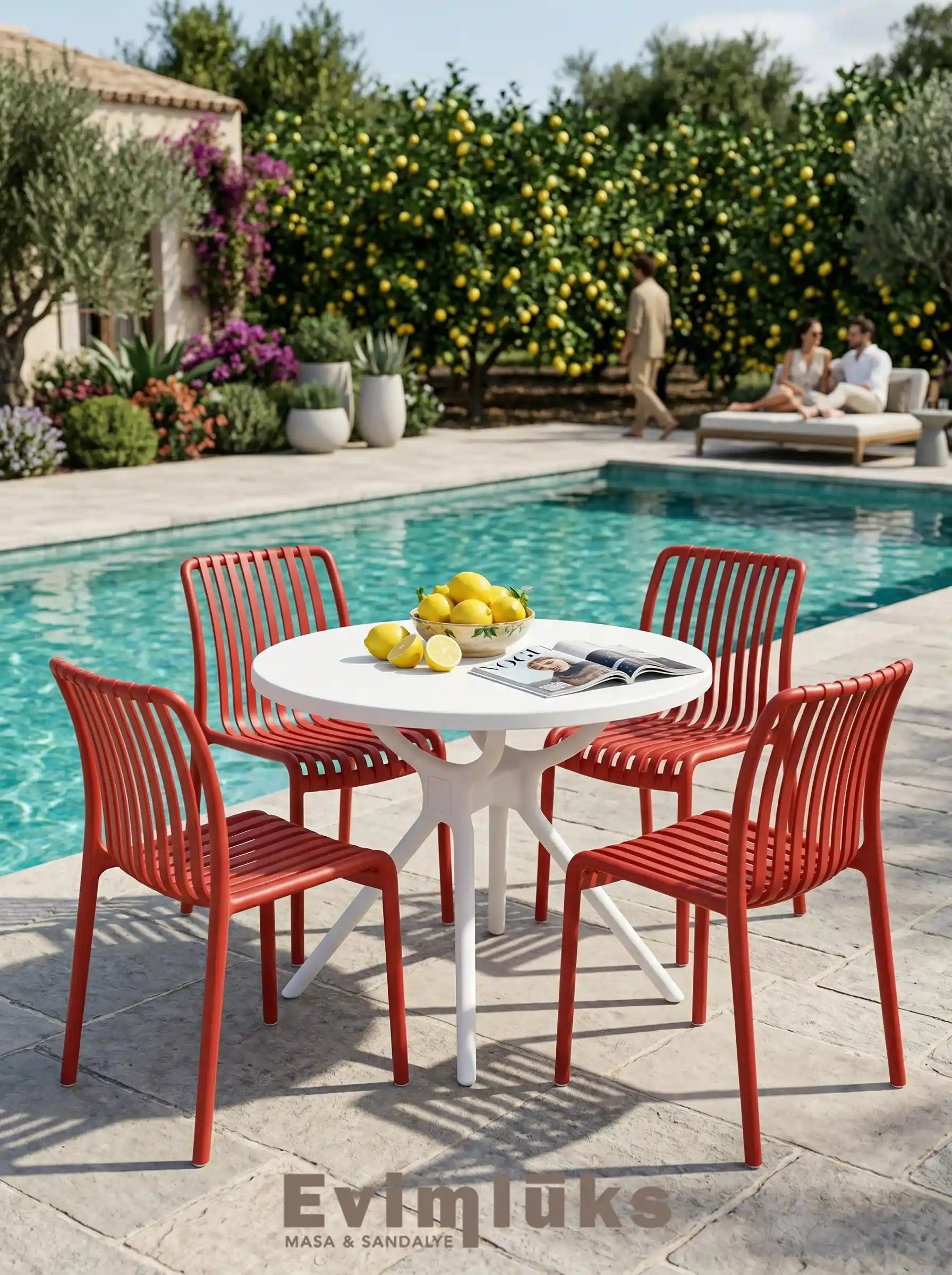 Veneto Modern Plastik Sandalye