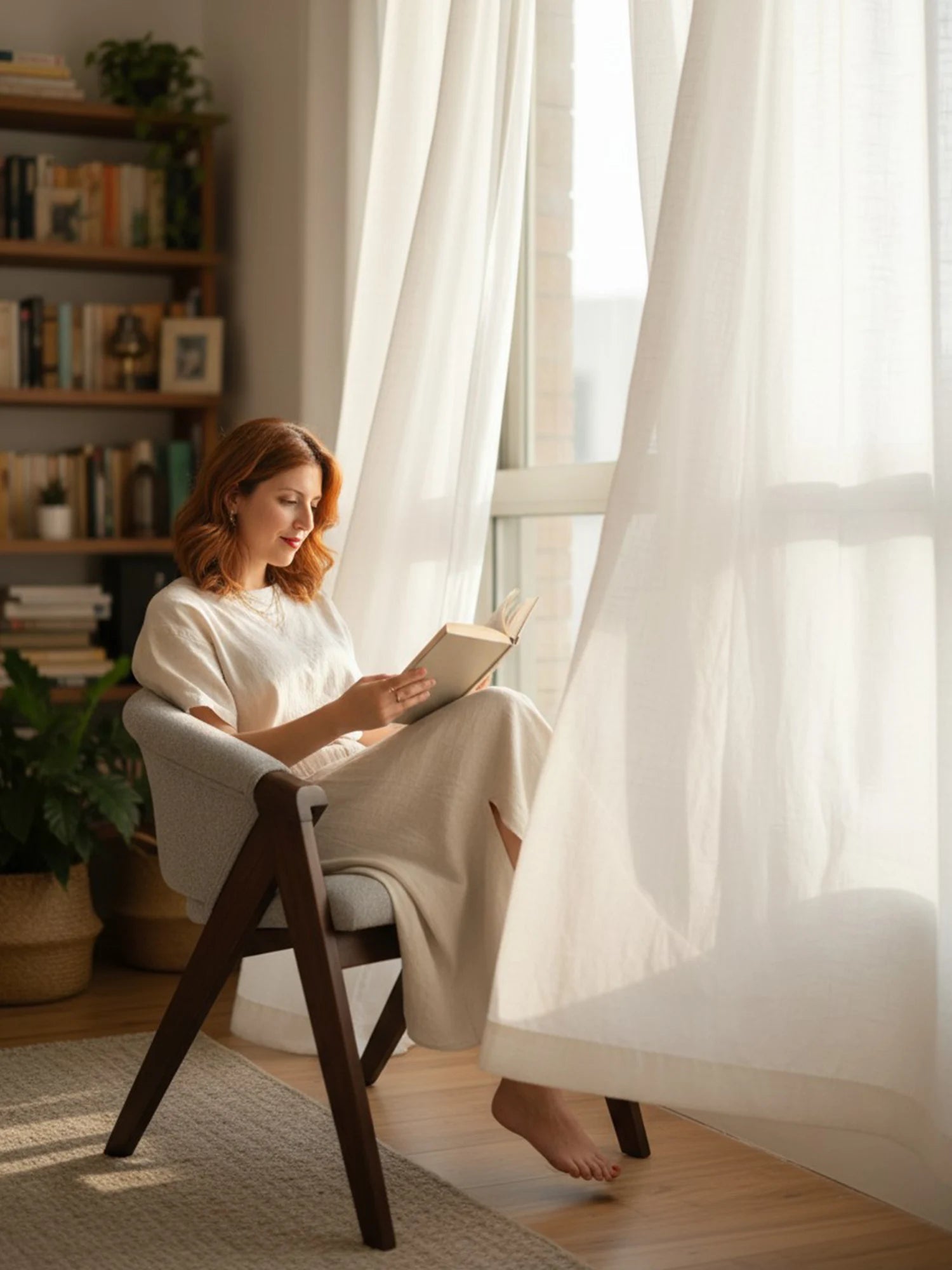 Cosma Modern Masif Ahşap Sandalye - Evimlüks