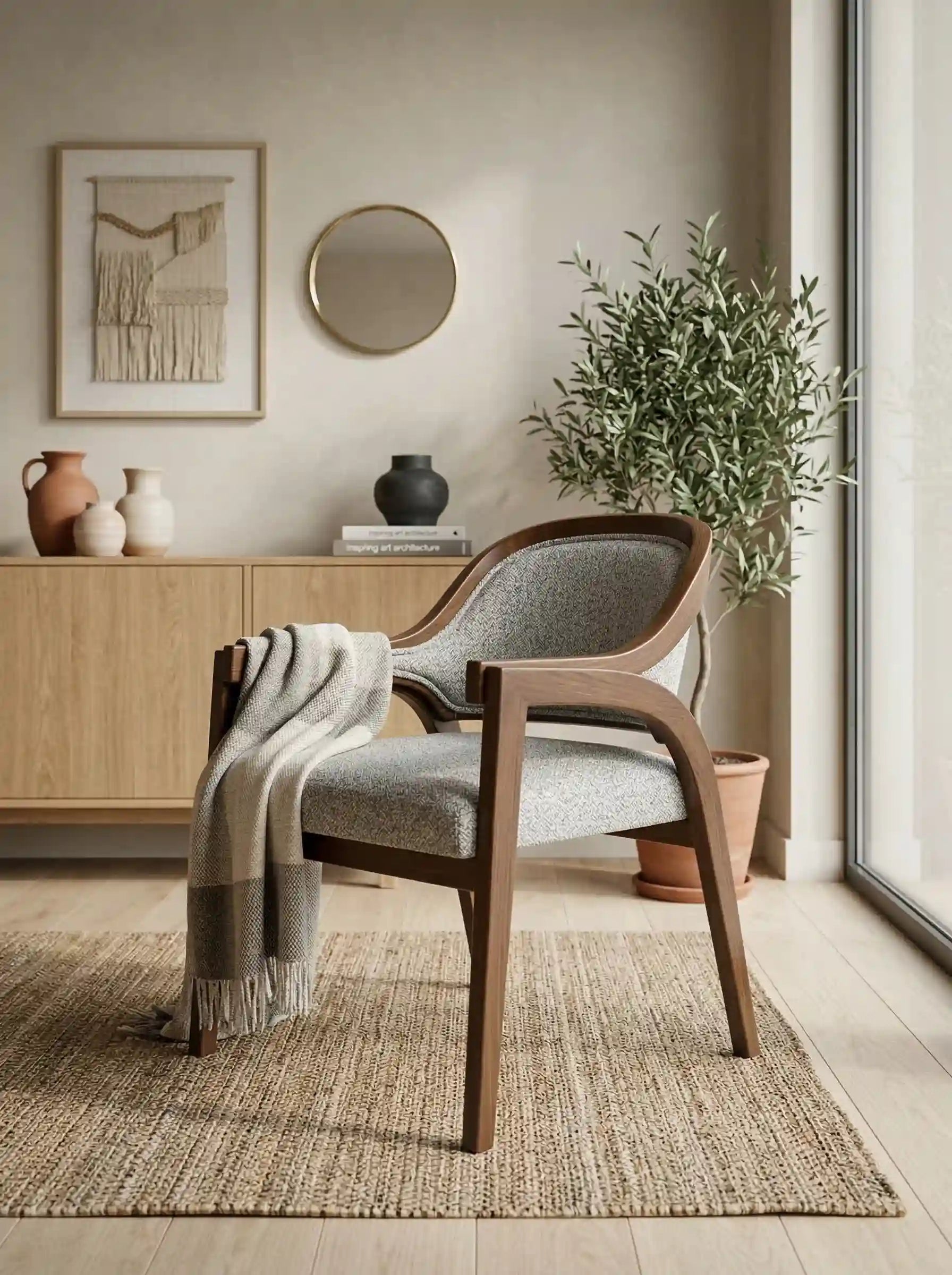 Rook Modern Ahşap Sandalye