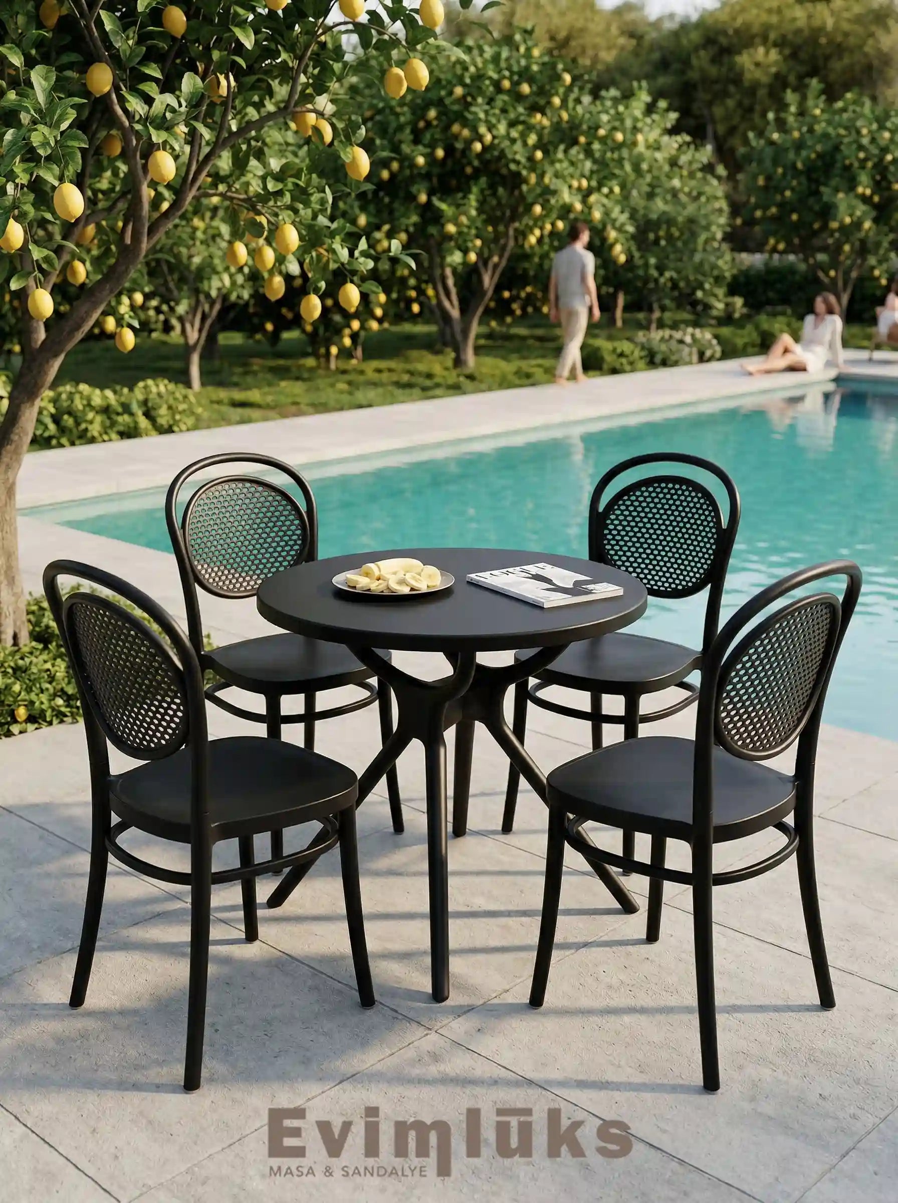 Sicilya Modern Plastik Sandalye