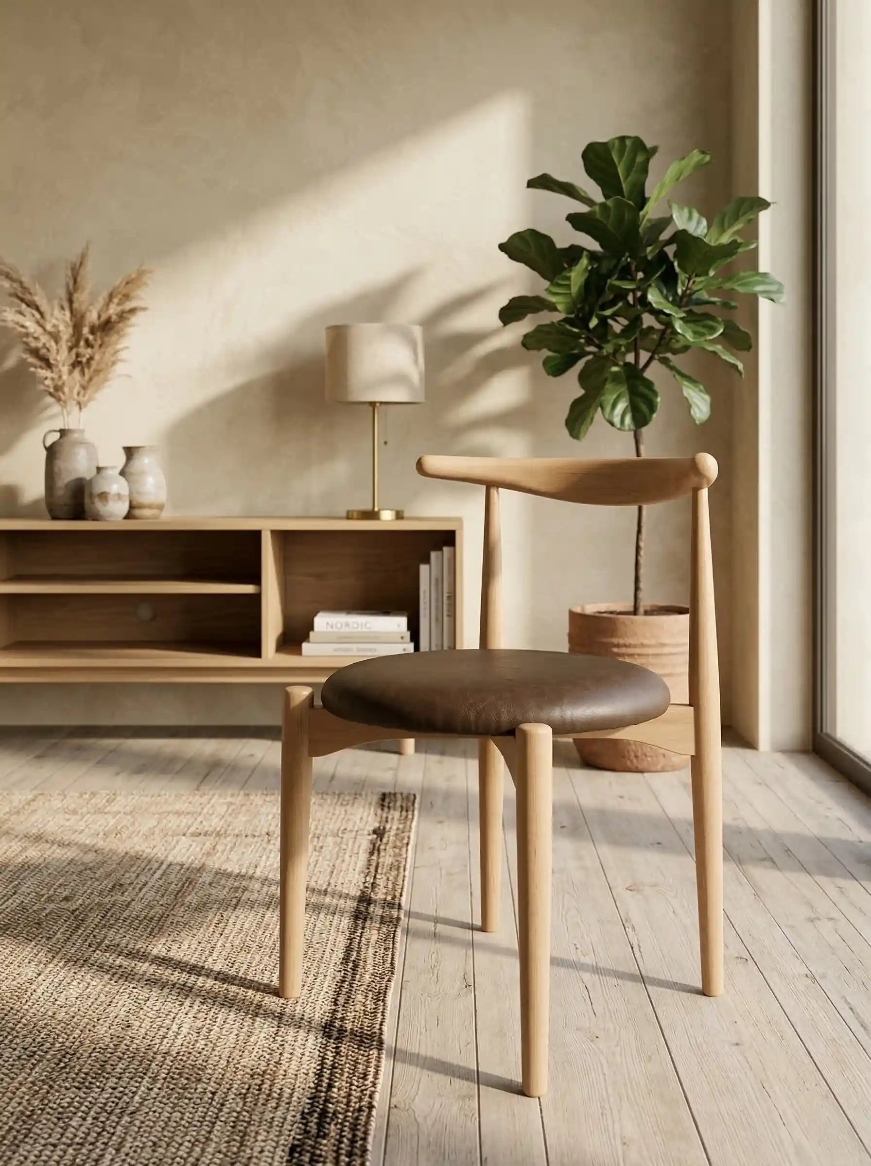 Soma Minimalist Ahşap Sandalye