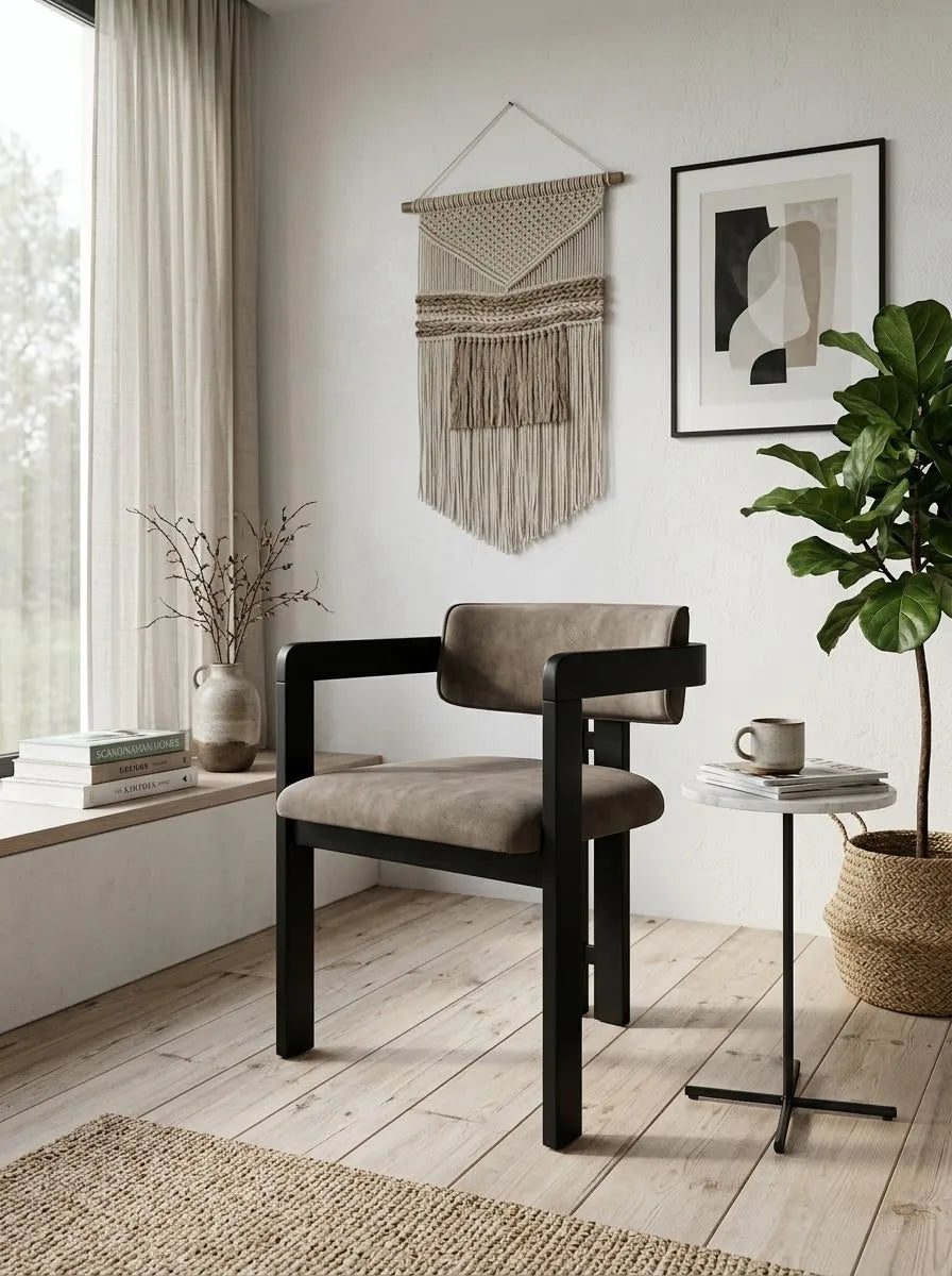 T İskandinav Modern Ahşap Sandalye