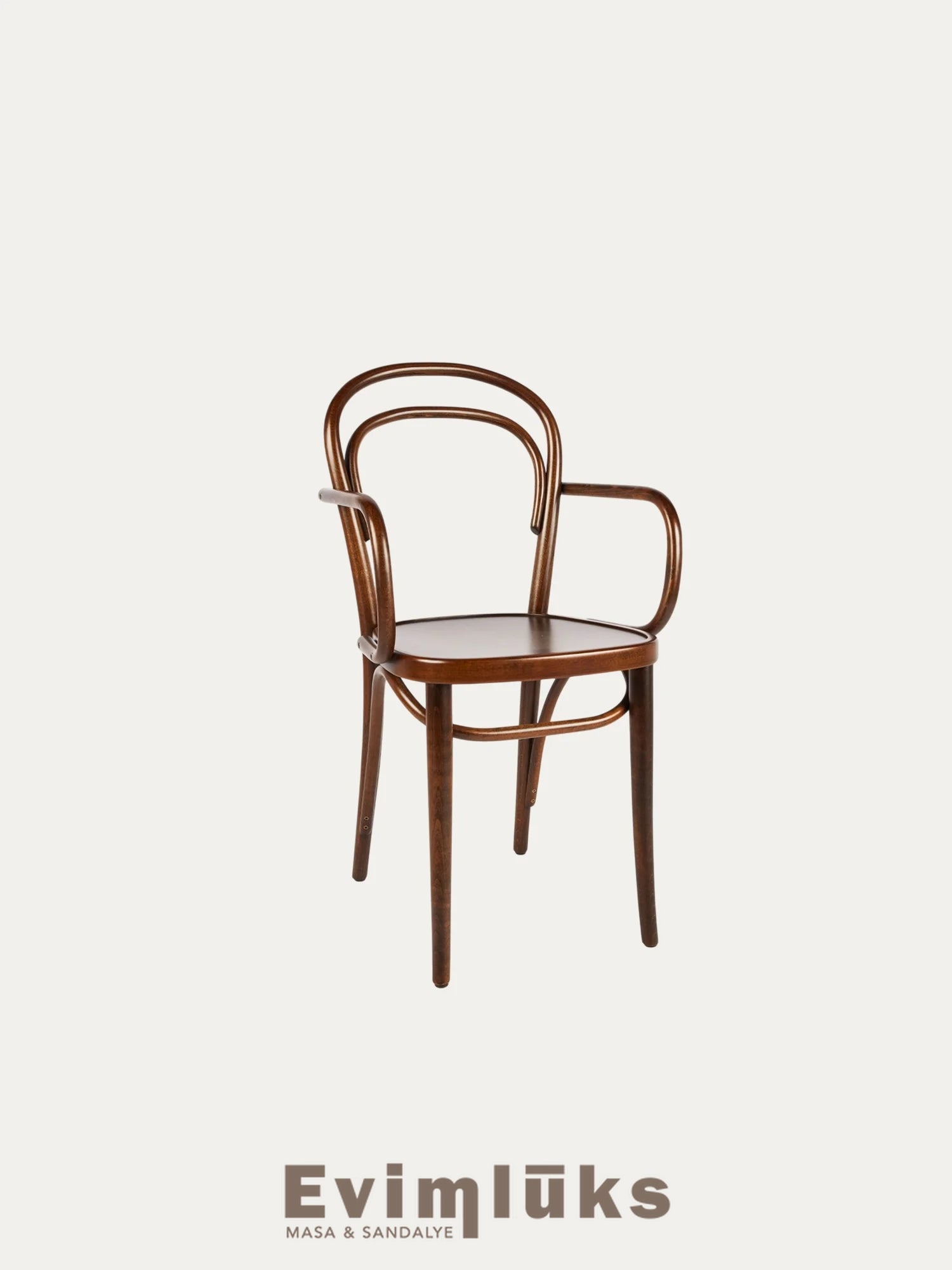 Thonet Model 14 Kollu Ahşap Sandalye