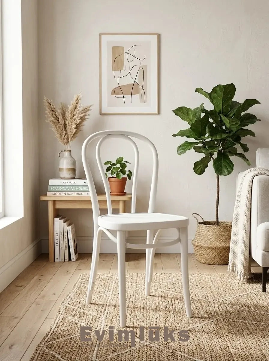 Thonet Model 18 Sırtı Hazeransız Ahşap Sandalye
