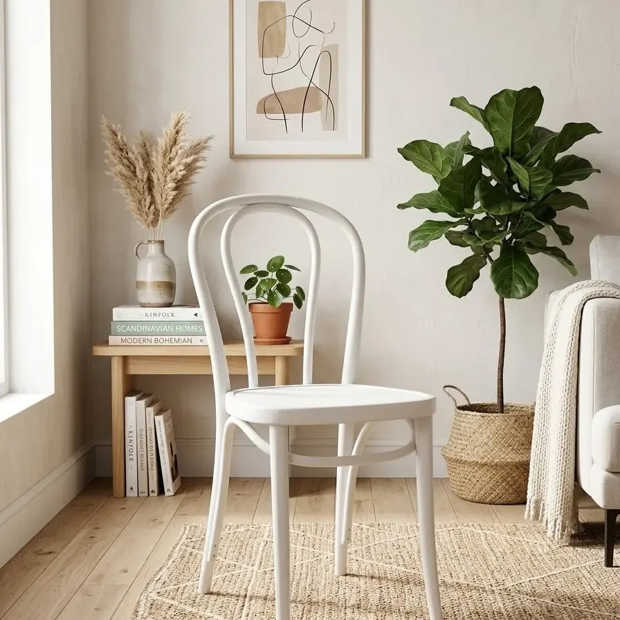 Thonet Model 18 Sırtı Hazeransız Ahşap Sandalye