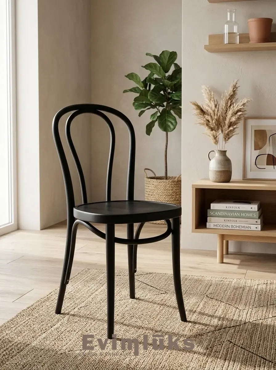 Thonet Model 18 Sırtı Hazeransız Ahşap Sandalye