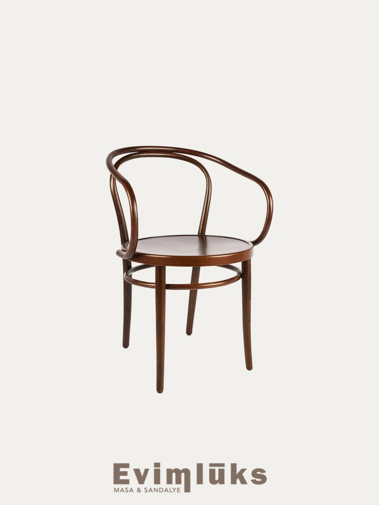 Thonet Model 30 Kollu Ahşap Sandalye