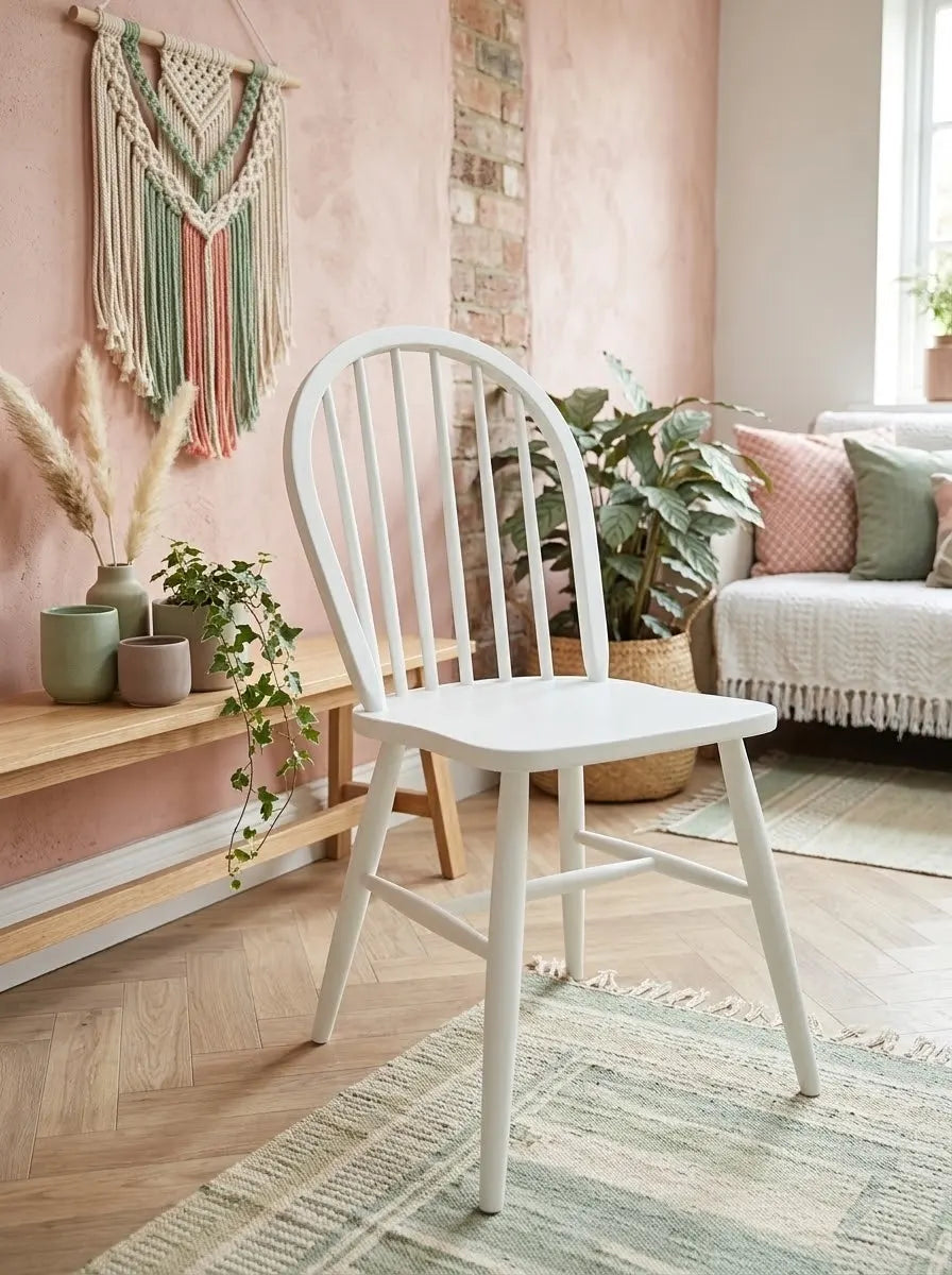 Usa Amerikan Masif Ahşap Sandalye