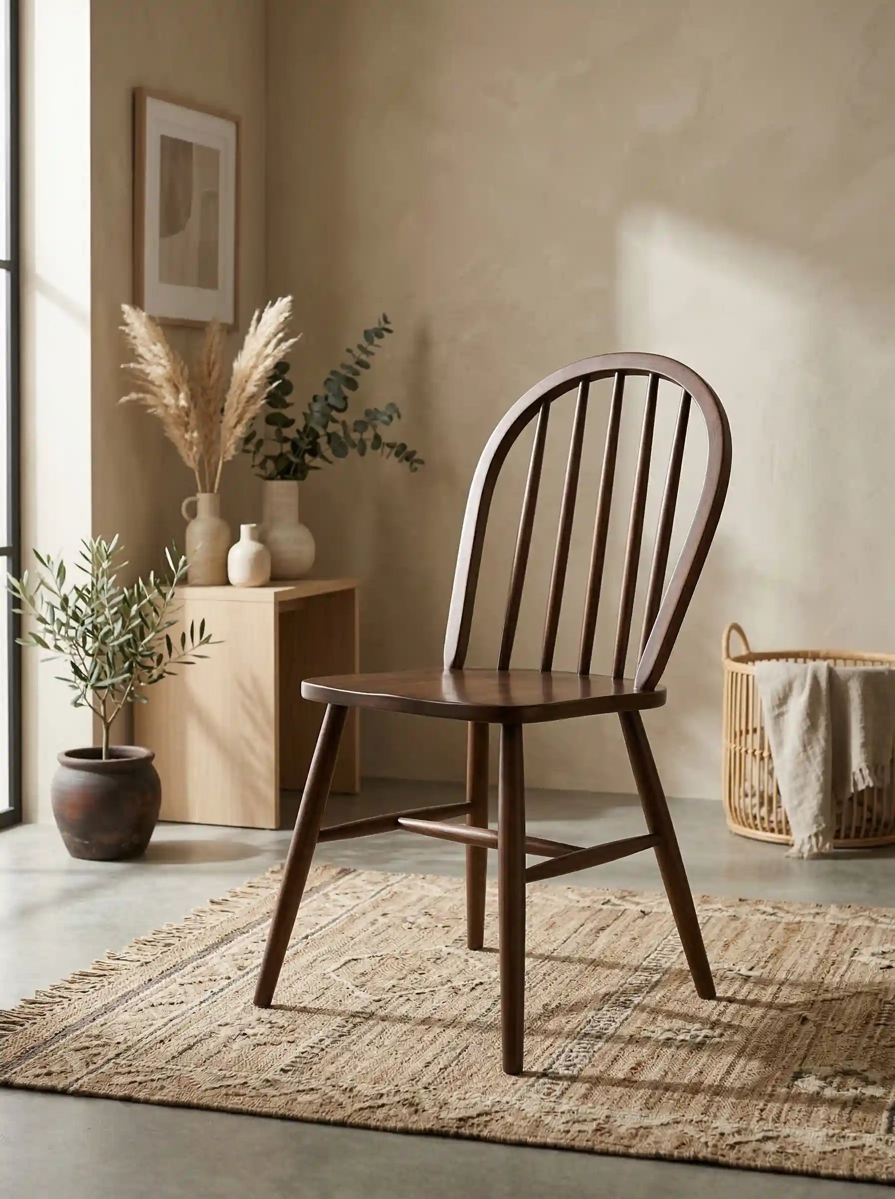 Usa Amerikan Masif Ahşap Sandalye