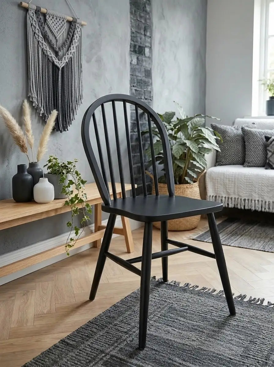 Usa Amerikan Masif Ahşap Sandalye