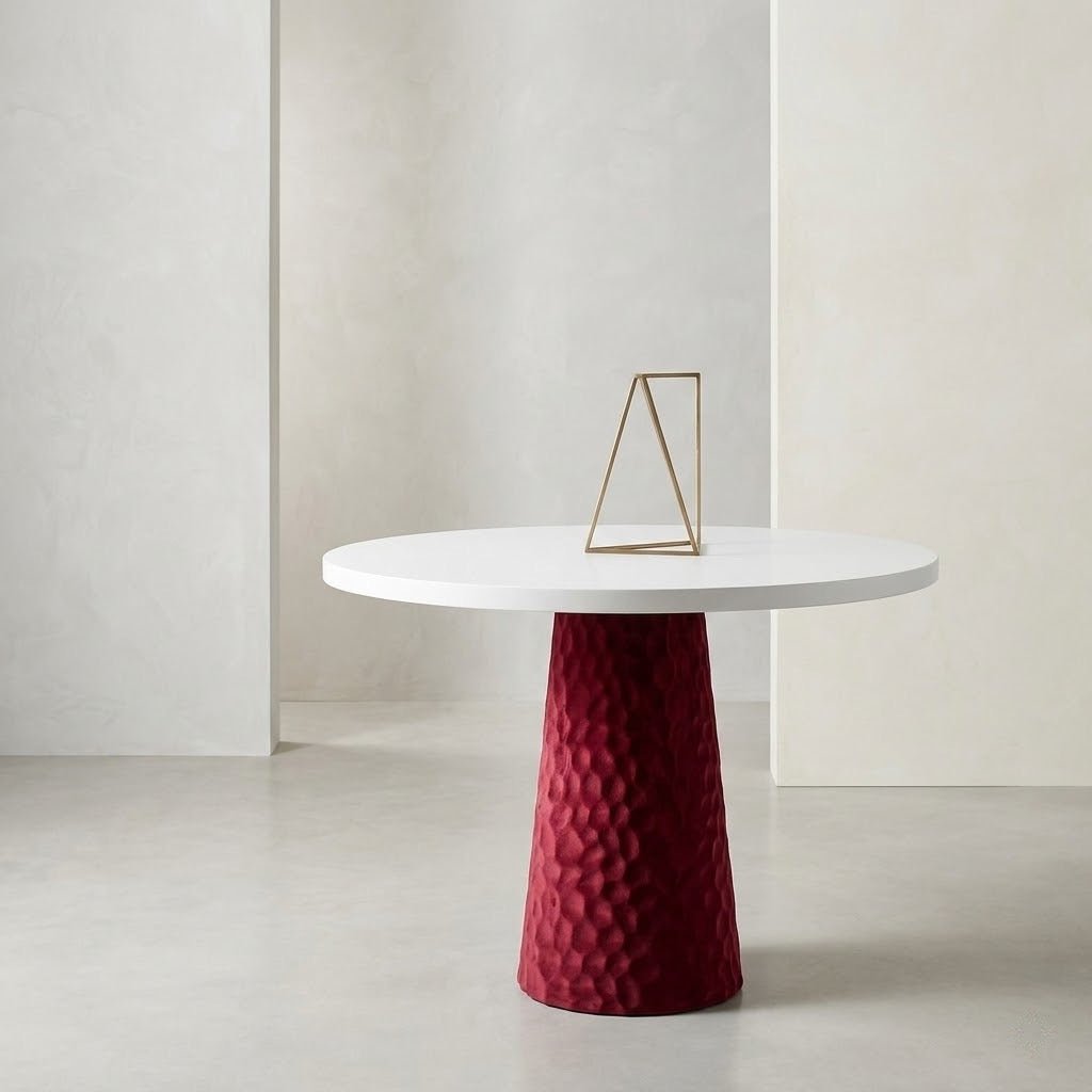 Ham Masif Ihlamur Wabi - Sabi Masa Ayağı - Evimlüks