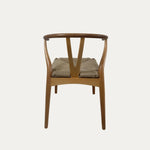 Wishbone Jüt İpli Masif Ahşap Sandalye - Evimlüks