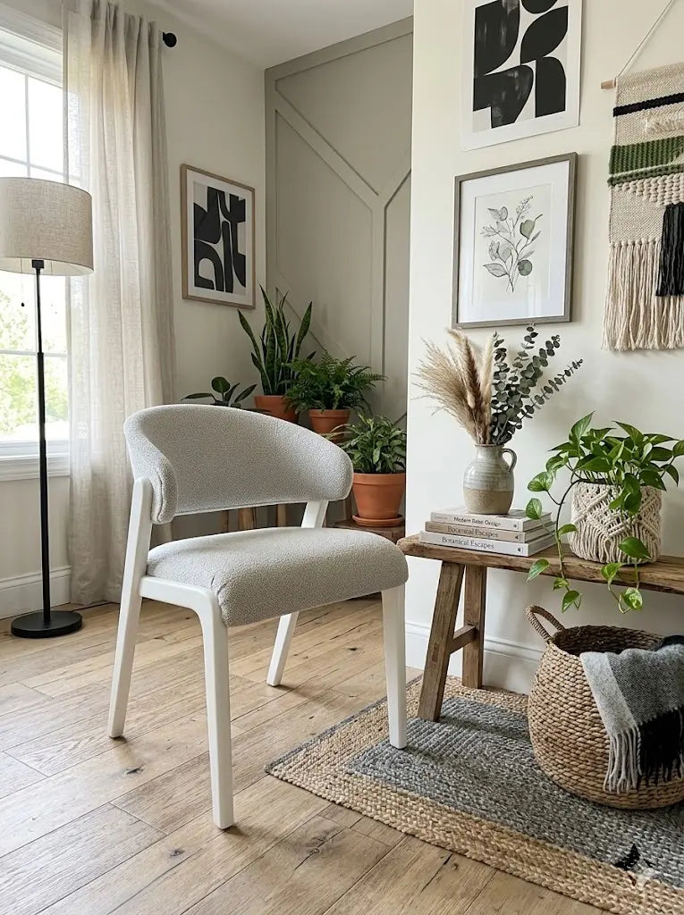 Zendora Modern Ahşap Sandalye